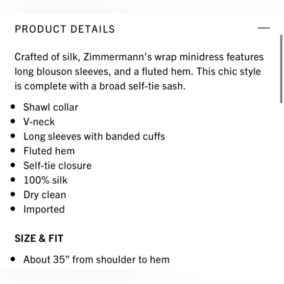 Zimmermann Sage Green Mini Dress - Picture 7 of 9